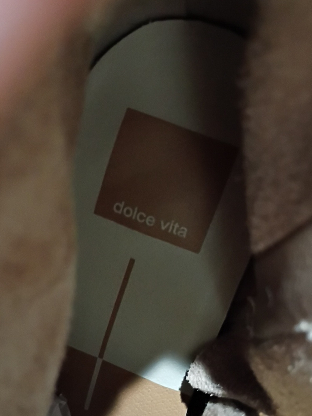 Dolce Vita Taupe Suede Ankle Bootie - Picture 8 of 10